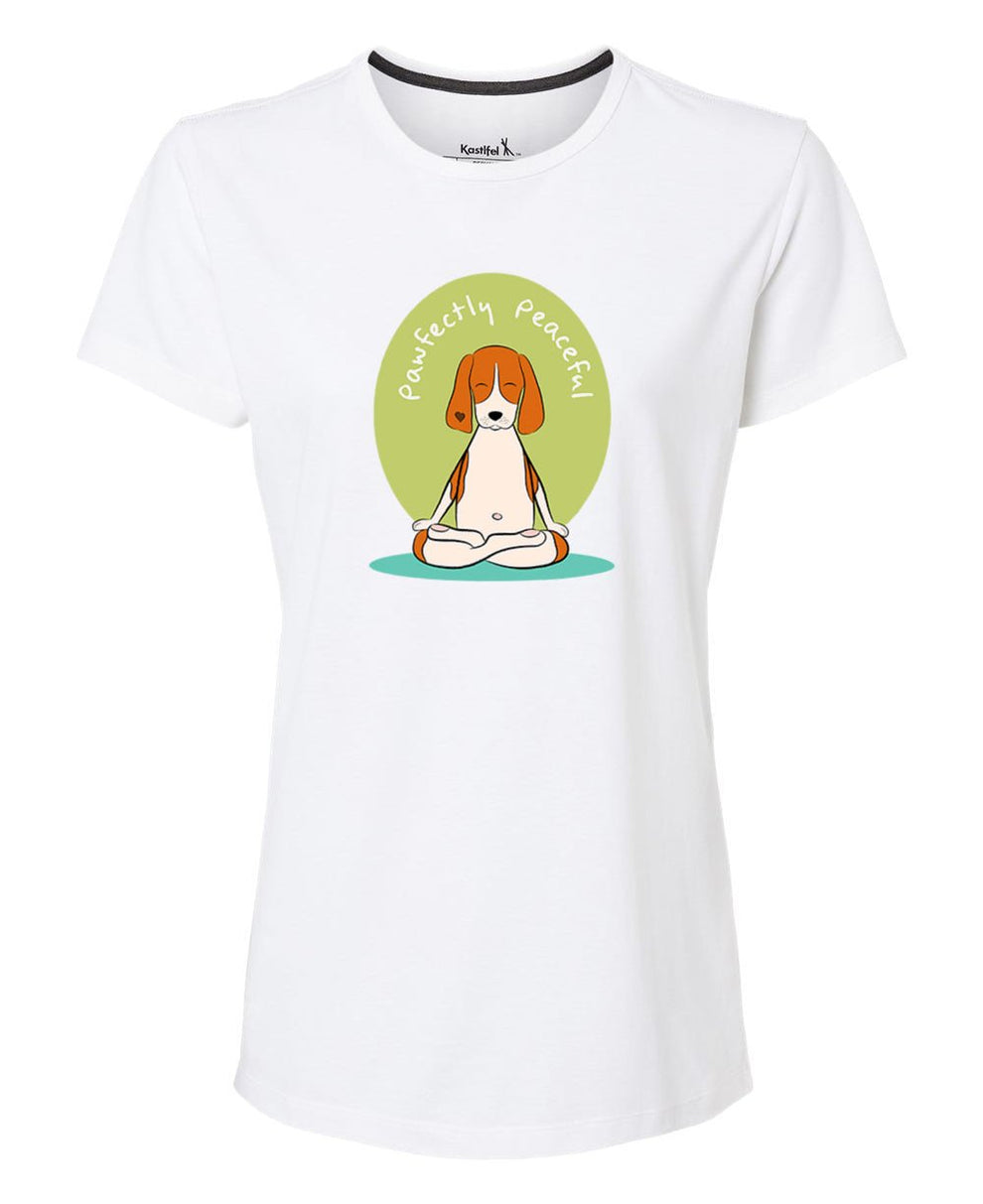 Paw-fectly Perfect Women's Recycled Yoga Dog T-Shirt – Murthos